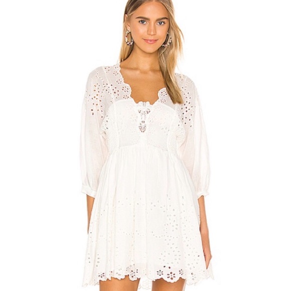 Free People Dresses & Skirts - Free People Lottie Dress in Ivory